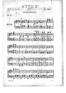 La belle Hélène (The Beautiful Helen): Act II, for piano by Jacques Offenbach