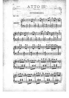 La belle Hélène (The Beautiful Helen): Act III, for piano by Jacques Offenbach