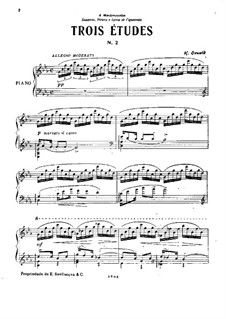 Etude No.2: Etude No.2 by Henrique Oswald