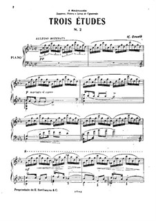 Etude No.2: Etude No.2 by Henrique Oswald