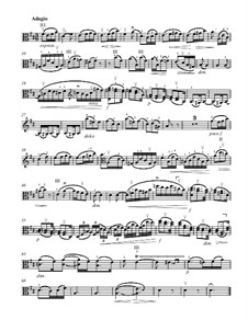 Sonata for Violin and Piano No.3 in D Minor, Op.108: Movement II. Version for viola – solo part by Johannes Brahms