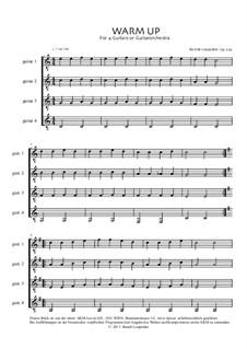 Warm Up, Op.225: Warm Up by Berndt Leopolder
