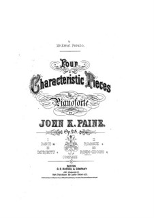 Four Characteristic Pieces, Op.25: No.4 Rondo Giocoso by John Knowles Paine