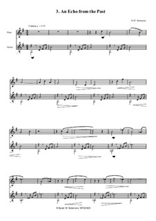 Times of change: An echo from the past, for flute and guitar by David W Solomons