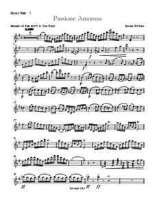 Passione Amorosa: Version for double bass sextet – part I by Giovanni Bottesini
