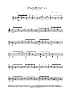 Read My Minds, Op.243: Read My Minds by Berndt Leopolder