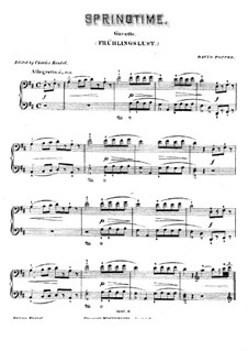 Two Pieces for Cello and Piano, Op.23: No.2 Gavotte for piano by David Popper