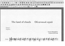The Land of Clouds: The Land of Clouds by Sergei Orekhov