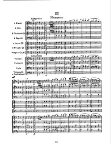 Symphony No.101 in D Major 'The Clock', Hob.I/101: Movement III by Joseph Haydn