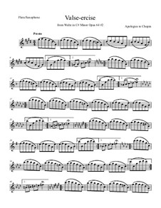 No.2 in C Sharp Minor: For woodwinds (fragment) by Frédéric Chopin