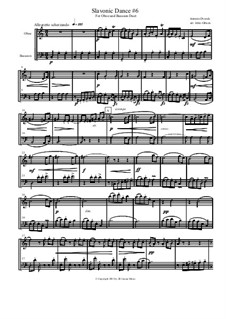 No.3 Polka: For oboe and bassoon by Antonín Dvořák