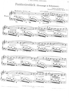 Contes de Jeunesse, Op.46: No.8 Hommage à Schumann by Theodor Leschetizky