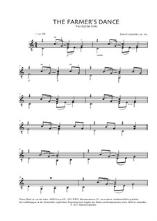 The Farmer's Dance, Op.274: The Farmer's Dance by Berndt Leopolder