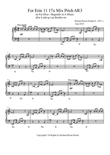 144 Variations on Fur Elise: For Erin No.11 by Richard Byron Strunk