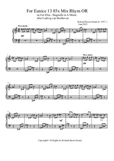 144 Variations on Fur Elise: For Eunice No.13 by Richard Byron Strunk