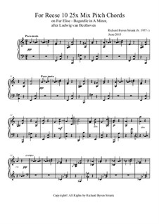 144 Variations on Fur Elise: For Reese No.10 by Richard Byron Strunk