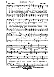 Because I Know: Because I Know by Edmund Simon Lorenz