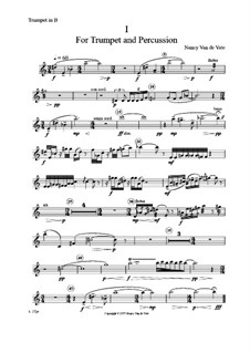 Three Sound Pieces for Brass and Percussion: Parts by Nancy Van de Vate