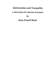 Deformation and Tranquility: Deformation and Tranquility by Gary Nash