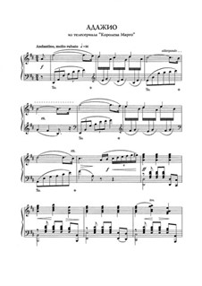 Adagio, for Piano: Adagio, for Piano by Eugen Doga