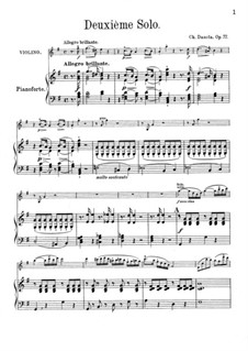 Three Concert Pieces, Op.77: Deuxieme Solo by Charles Dancla