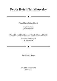 Suite: For orchestra – full score by Pyotr Tchaikovsky