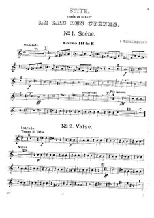 Version A: Horn III part by Pyotr Tchaikovsky