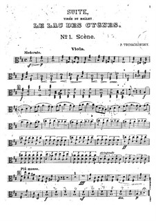 Version A: Violas part by Pyotr Tchaikovsky