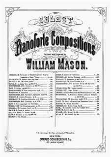 La Gazelle, Op.22: For piano by Theodor Kullak