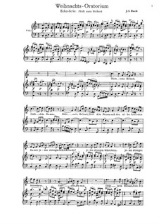 No.39 Flösst, mein Heiland: For voice and piano by Johann Sebastian Bach