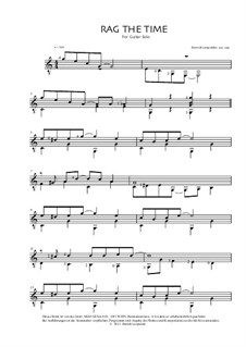 Rag The Time, Op.220: Rag The Time by Berndt Leopolder