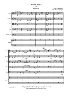 Welsh Suite (String Orch./Piano): Movement 2. Suo Gan by folklore