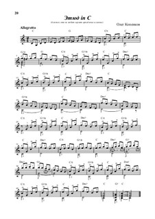 Harmonisation of a scale or 24 almost identical Studies, Op.6-a: Study in C by Oleg Kopenkov