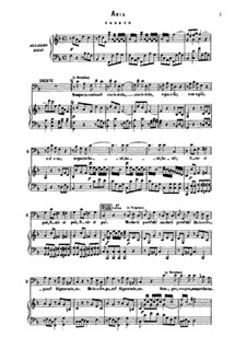 La serva padrona (The Servant Turned Mistress): Aria di Uberto by Giovanni Battista Pergolesi