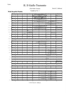 Symphony No.1 in A Major: Movement II by David Jefferson
