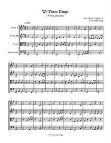 Chamber version: For string quartet by John H. Hopkins Jr.