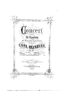 Concerto for Piano and Orchestra No.3 in C Major, Op.144: Movement I by Carl Reinecke