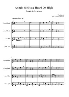 Chamber version: For orff orchestra by folklore