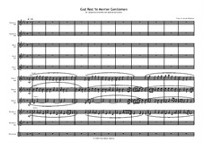 Vocal-instrumental version: For sax ensemble by folklore