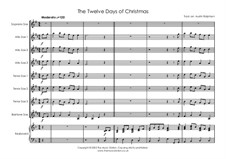 The Twelve Days of Christmas: For sax ensemble by folklore