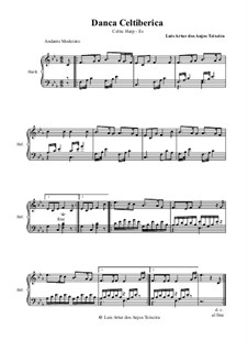 Celtiberian Dance: For celtic harp - Es by Anjos Teixeira