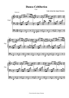 Celtiberian Dance: For organ - F by Anjos Teixeira