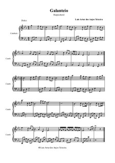 Gallantry: For harpsichord - Es by Anjos Teixeira