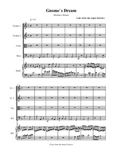 Gnome`s Dream: For harp and strings by Anjos Teixeira
