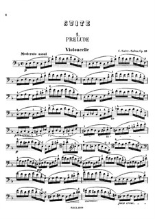 Suite in D Minor, Op.16: Suite in D Minor by Camille Saint-Saëns