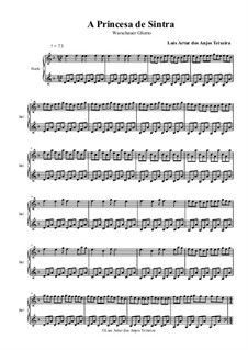 The Princess of Sintra: For harp soli in D Minor by Anjos Teixeira