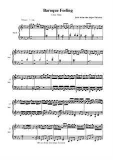 Baroque Feeling - Celtic Harp: Baroque Feeling - Celtic Harp by Anjos Teixeira