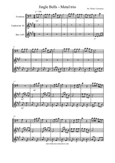 Ensemble version: For metal trio, ML08 by James Lord Pierpont