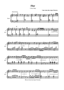 Flower - Celtic Harp - C-minor: Flower - Celtic Harp - C-minor by Anjos Teixeira