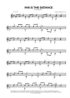 Far Is The Distance, Op.302: Far Is The Distance by Berndt Leopolder
